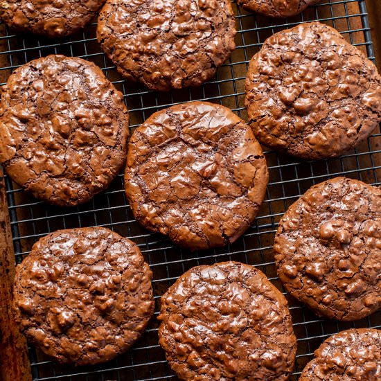 Chocolate Walnut Cookies