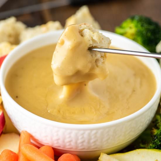 Cheddar Cheese Fondue