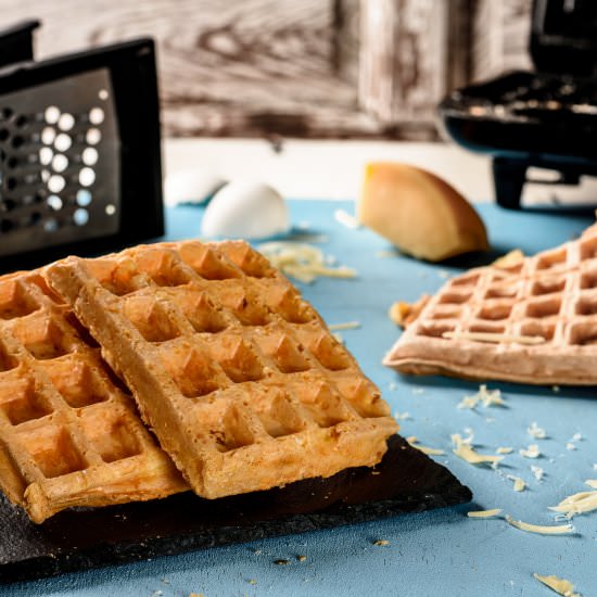 Cheese Waffles aka Chaffles Recipe
