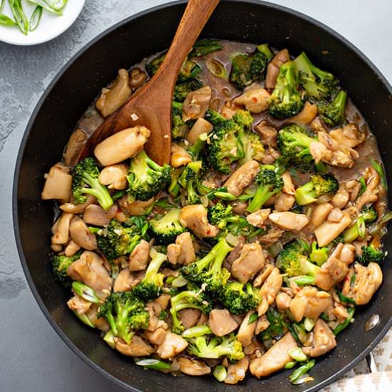 Chicken Broccoli Stir Fry