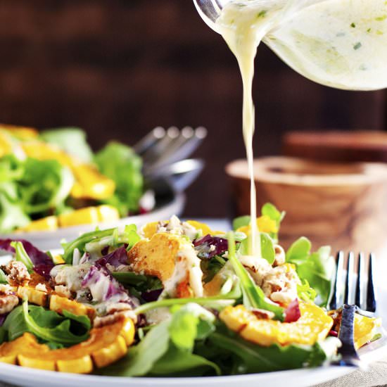 Delicata Squash Salad