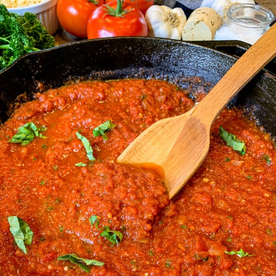 Homemade Marinara Sauce
