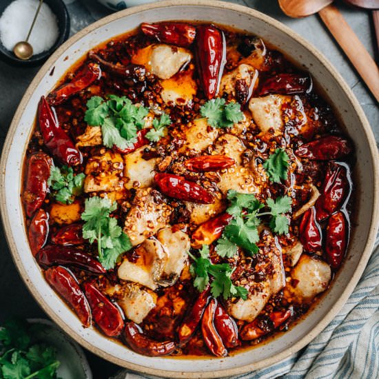 Shui Zhu Yu (Sichuan Boiled Fish)