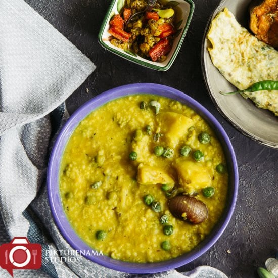 Bengali Masoor Dal Khichuri