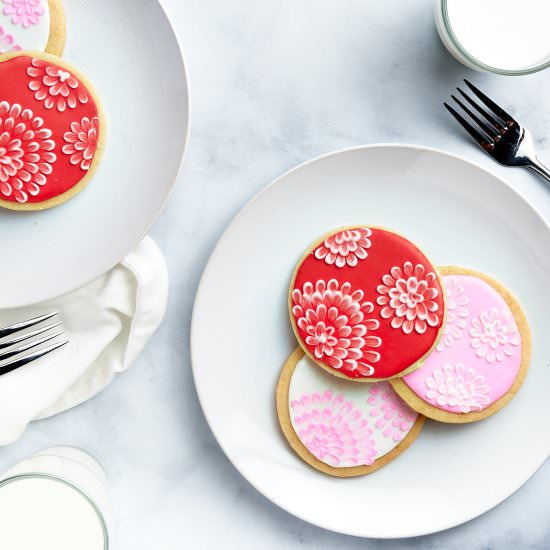 Grapefruit sugar cookies