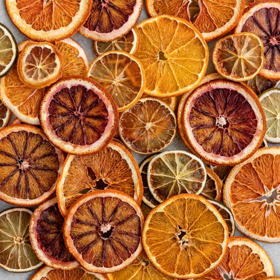 How to dry citrus