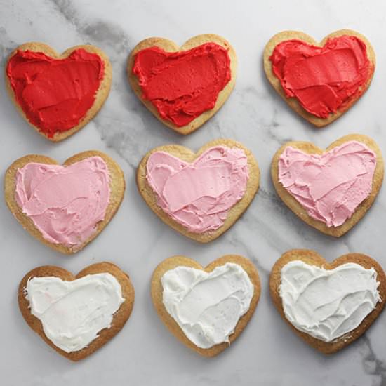 Valentine’s Day Sugar Cookies