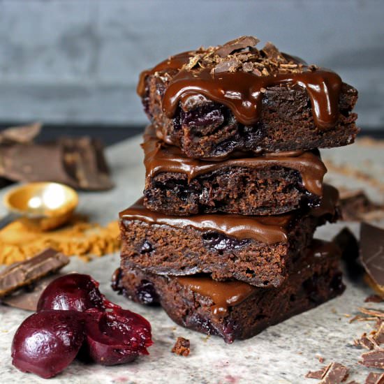 Black Forest Brownies