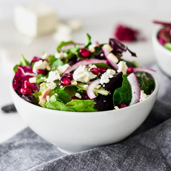 Pomegranate and Feta Winter Salad