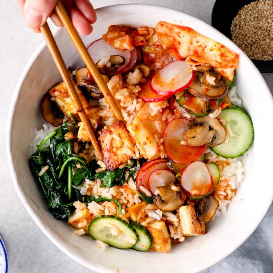 Craveable Vegan Bibimbap