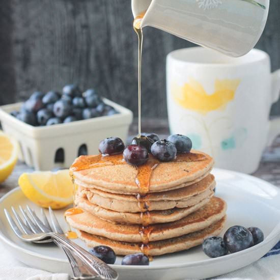 Oat Flour Pancakes