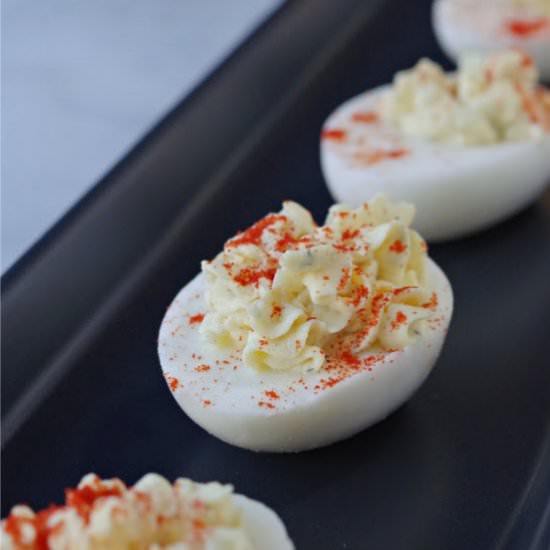 Dill Deviled Eggs