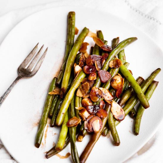 Garlicky Green Beans (v/gf)