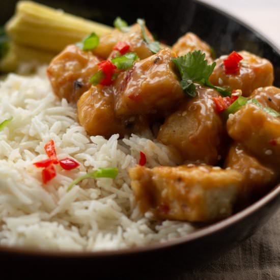 Easy Vegan Tofu Bowl