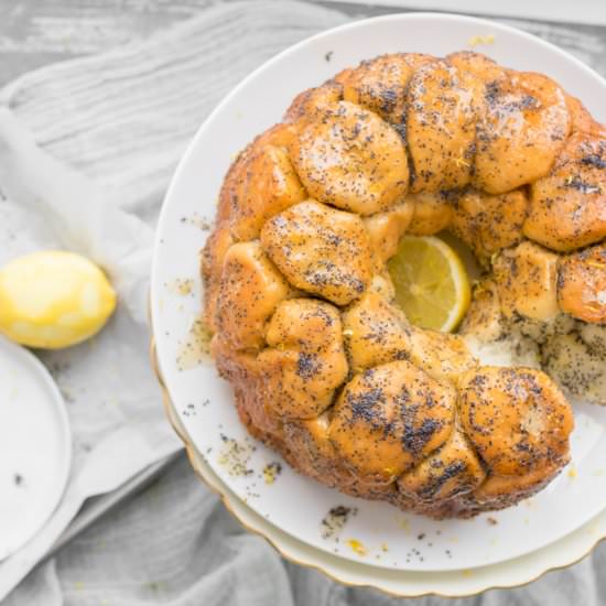 Lemon Poppy Seed Monkey Bread