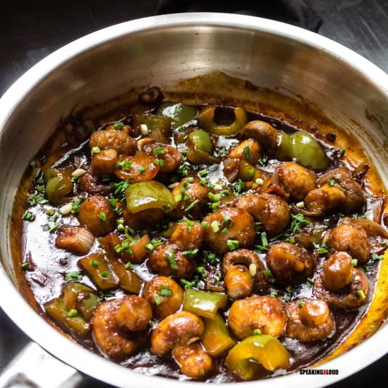 Gravy Chilli Mushroom