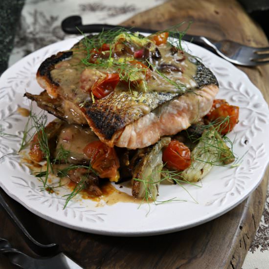 helm & cloak lemon fish