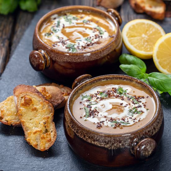 Lentil Cream Soup