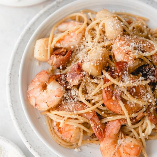 Shrimp Scallop Pasta