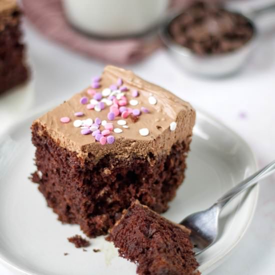 MOIST CHOCOLATE CAKE