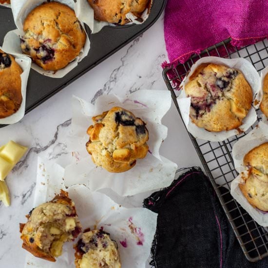 White Chocolate Muffins