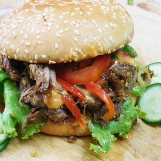 Roasted Lamb Burgers
