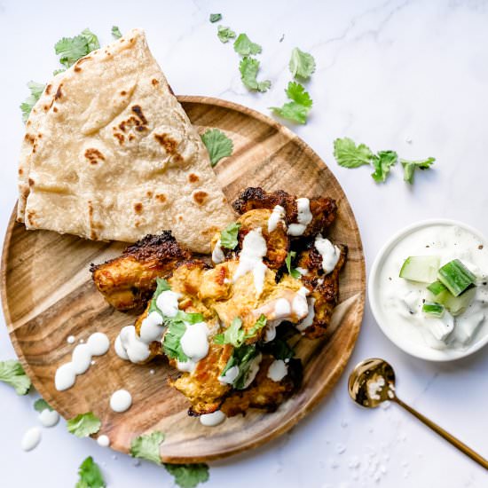 Tasty Indian spiced chicken