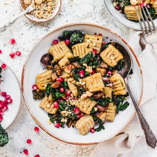 Homemade Parsnip Gnocchi