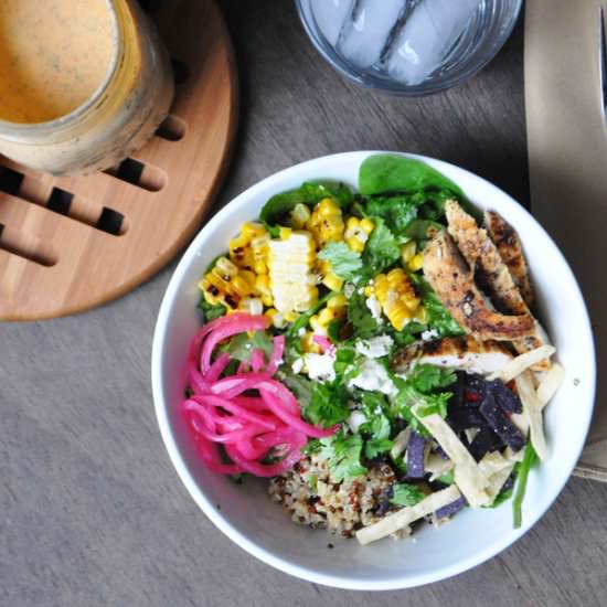 Southwest Chile Lime Ranch Salad