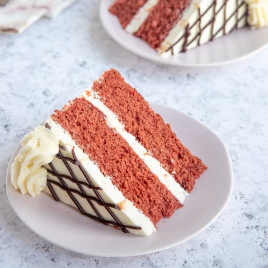 Chocolaty Red Velvet Cake