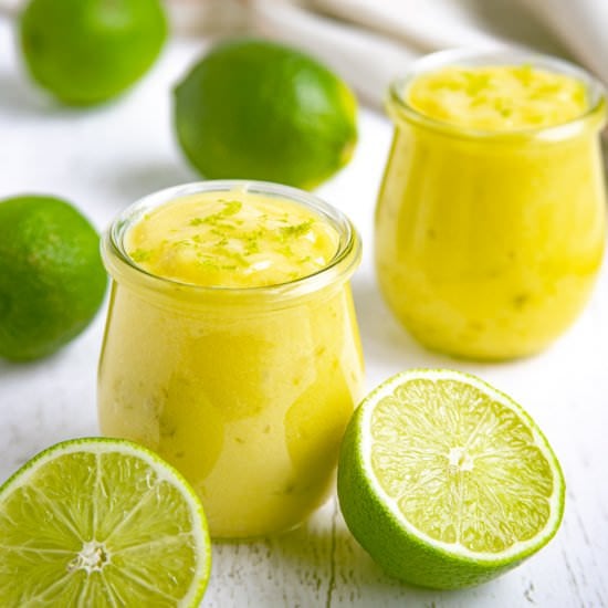Homemade Lime Curd