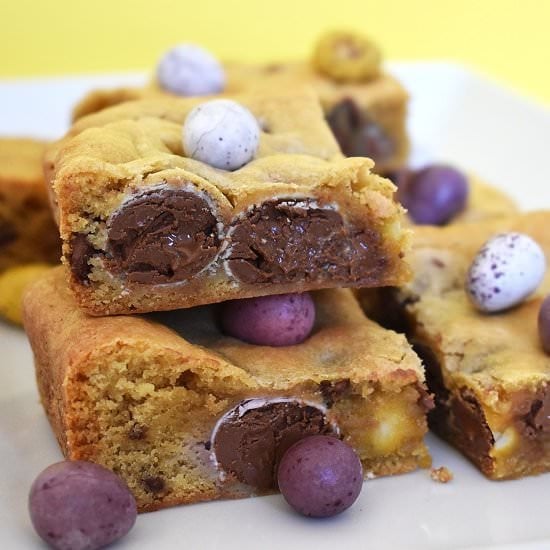 Mini Egg Cookie Bars