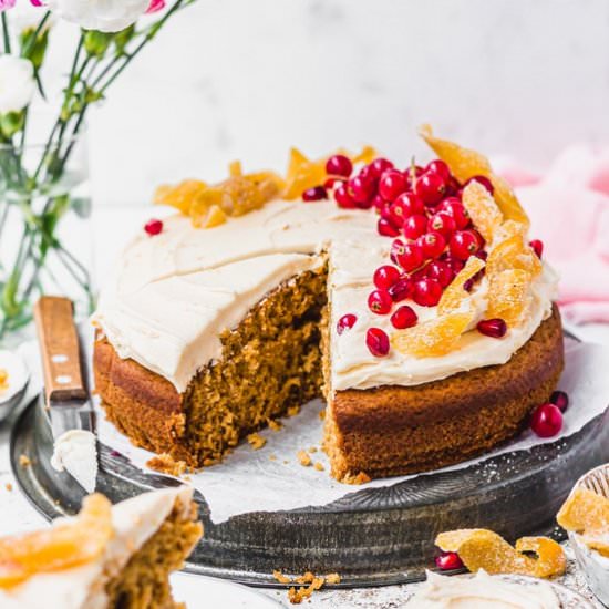 Grapefruit Olive Oil Cake