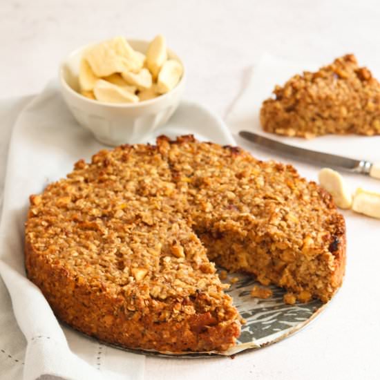 Apple muesli wedges