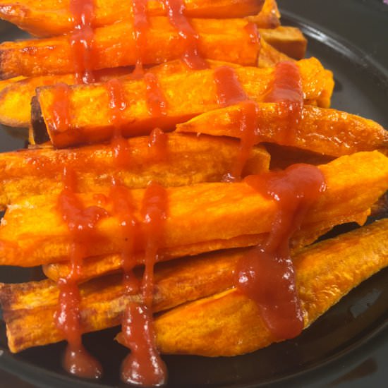 Air Fryer Frozen Sweet Potato Fries