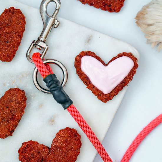 Beet Cookies for Dogs