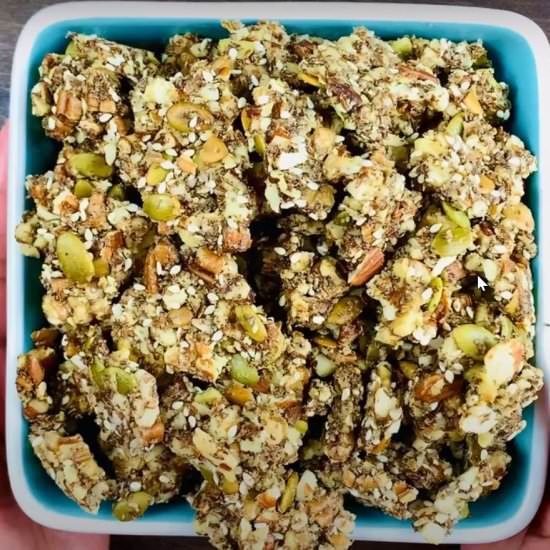 KETO GRANOLA(GRAIN FREE/LOW CARB)