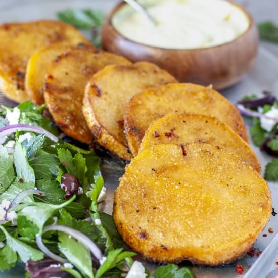 Roasted Rutabaga Steaks