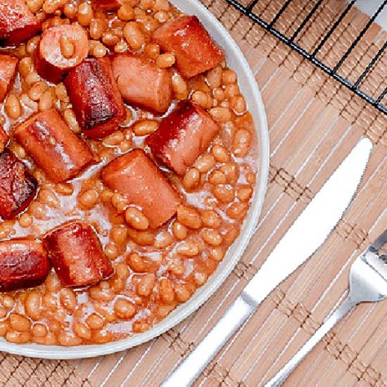 Classic Frank and Bean Casserole