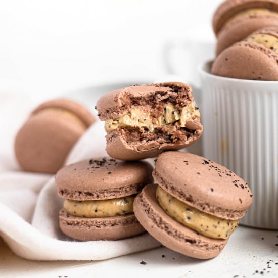 Earl Grey Macarons