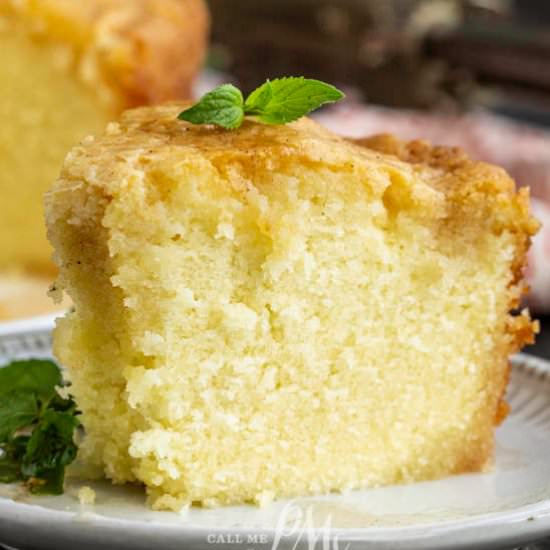 Scratch-made Rum Pound Cake