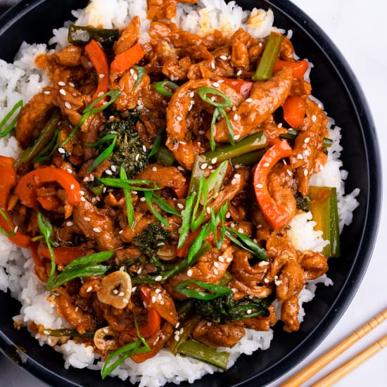 Vegan General Tso’s Chicken