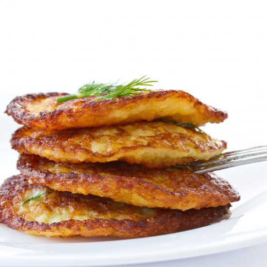 Homemade Mashed Potato Pancakes