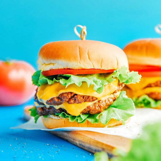Easy Vegan Burgers