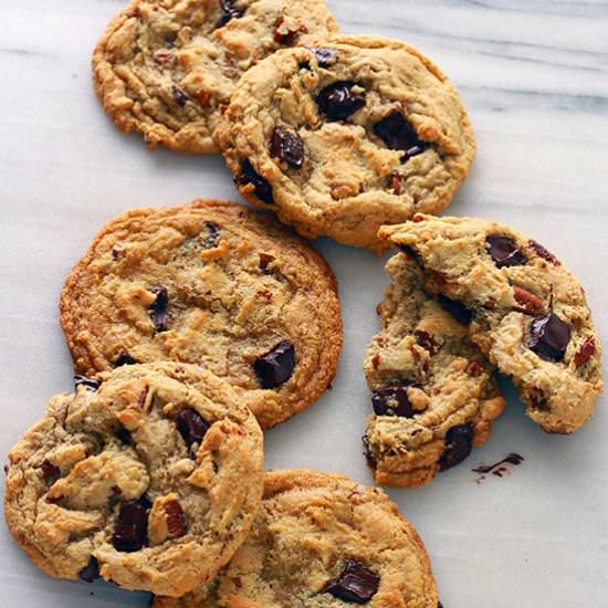 Vegan Chocolate Chip Cookies