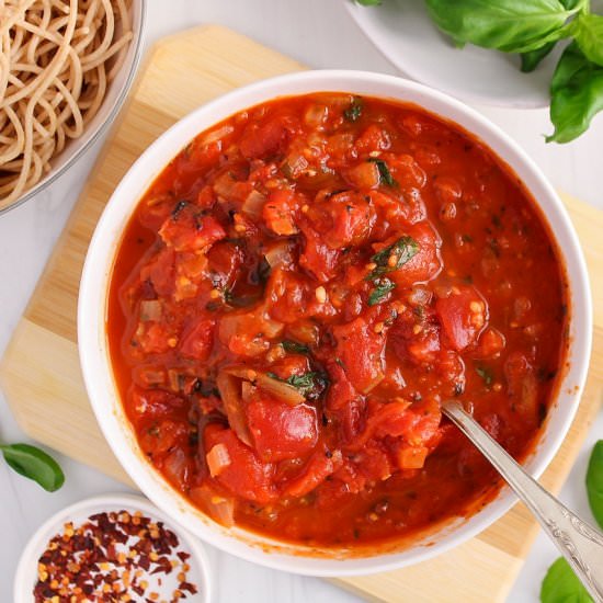 Hearty Marinara Sauce