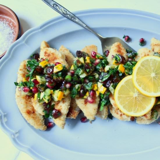 Chicken with Meyer Lemon Salsa