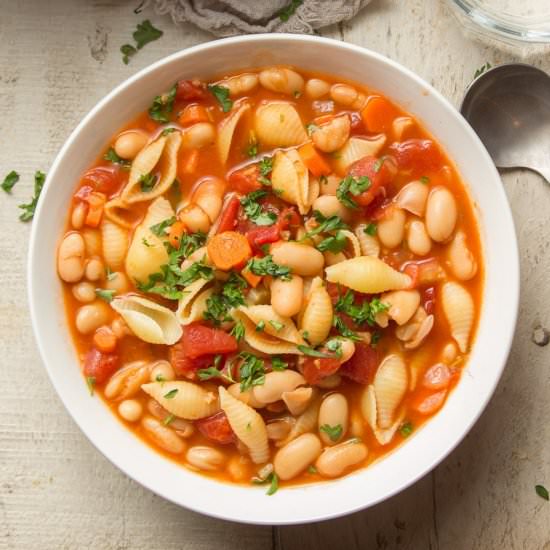 Vegan Pasta e Fagioli