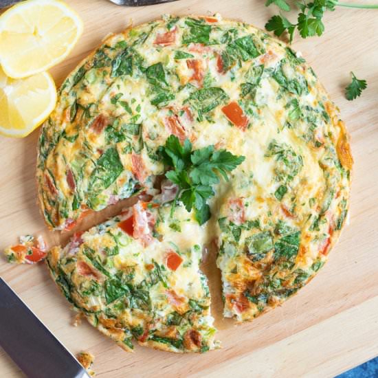 Air Fryer Breakfast Frittata