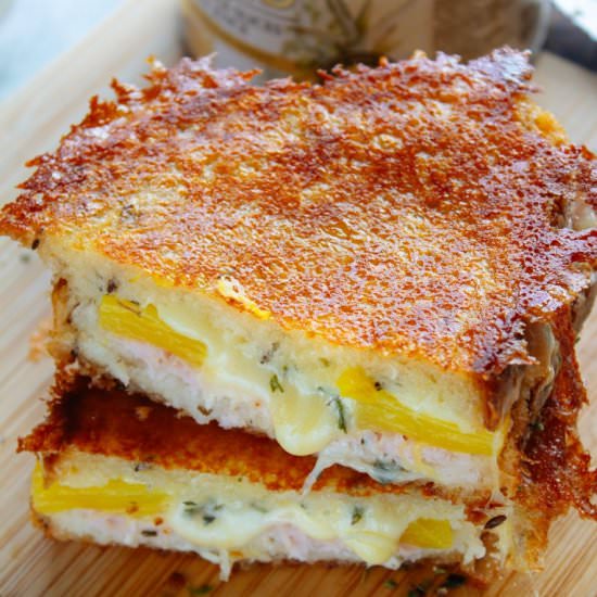 Hawaiian Grilled Cheese